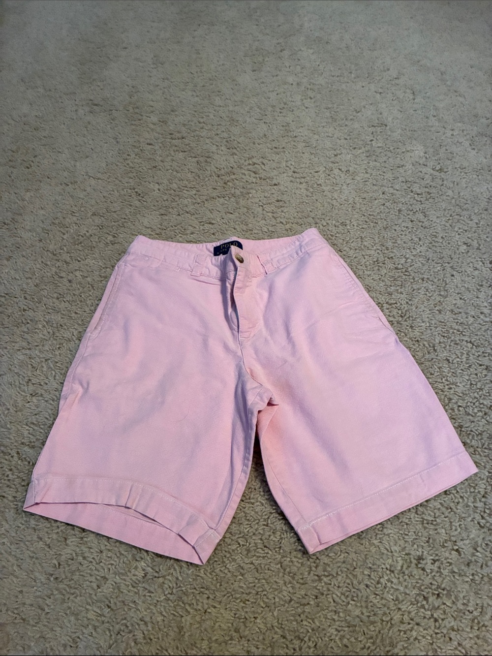 Polo by Ralph Lauren Light Pink Cotton Shorts (size 14)